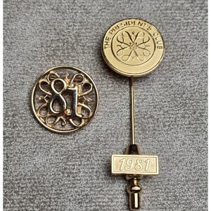 Vintage 1981 Avon President's Club Award Pins